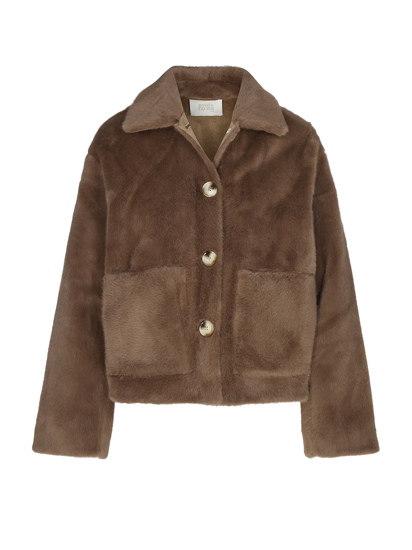 PRIDE TO BE | Jacke in Felloptik HELENA | 